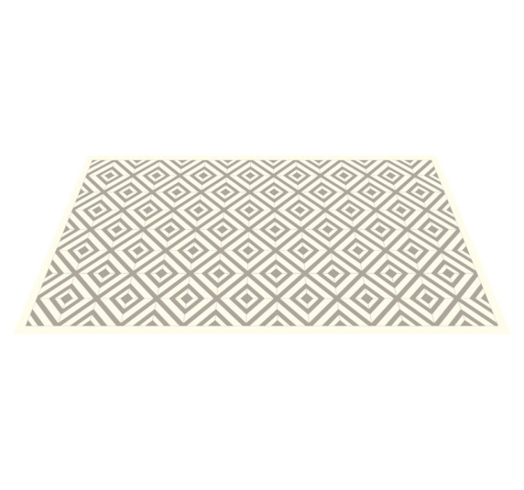 Beige and grey diagonal lines tile carpet - TenStickers