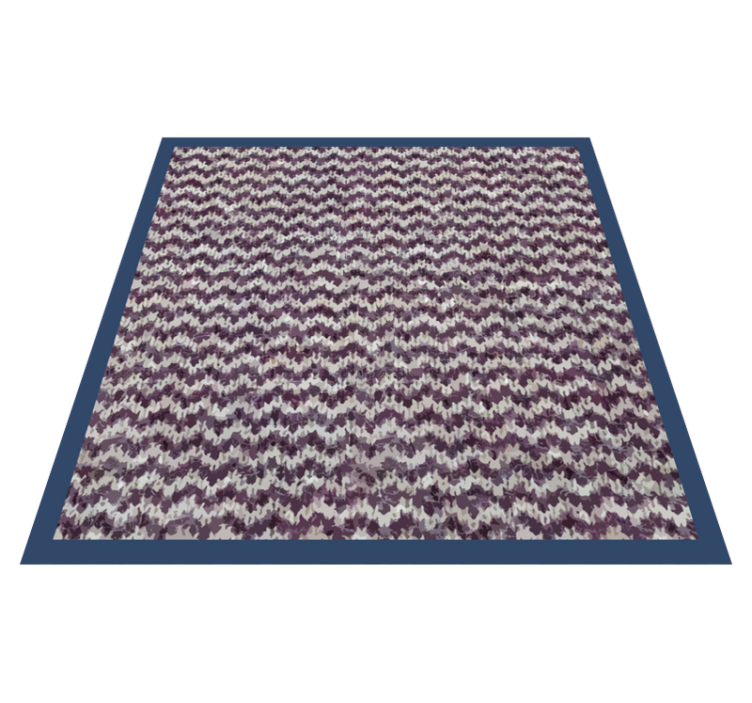 Marine natural fiber imitation texture carpet - TenStickers