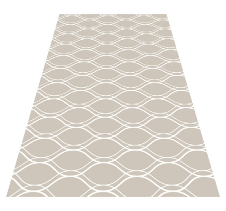 Beige with white lines pattern texture carpet - TenStickers