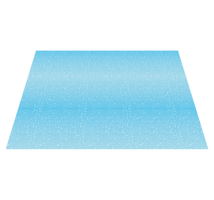 Blue shimmer overlay blue vinyl rug - TenStickers