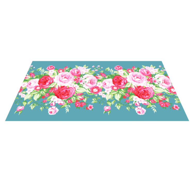 Floral Blossom Array carpet roses - TenStickers