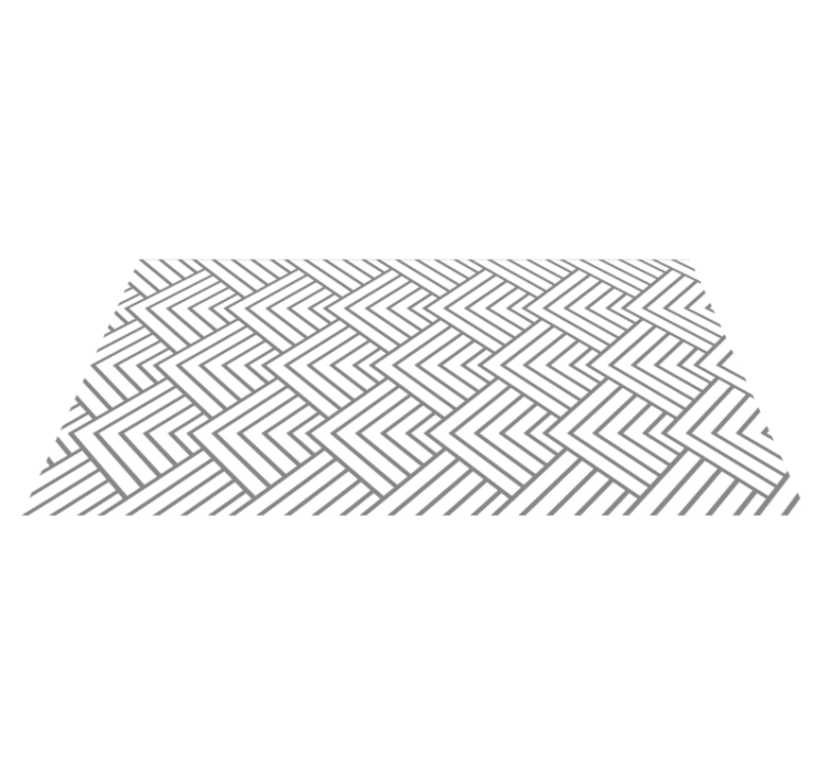 Labyrinth design geometric vinyl rug - TenStickers