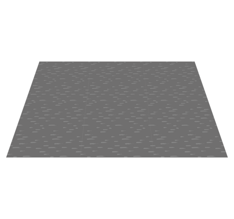 Subtle Dash Pattern textured vinyl rug - TenStickers
