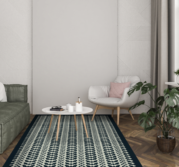 Bats synchronized vinyl rug halloween rugs - TenStickers