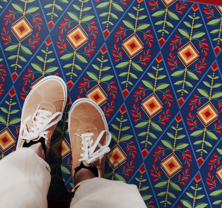 Charlotte vintage kitchen vintage rug - TenStickers