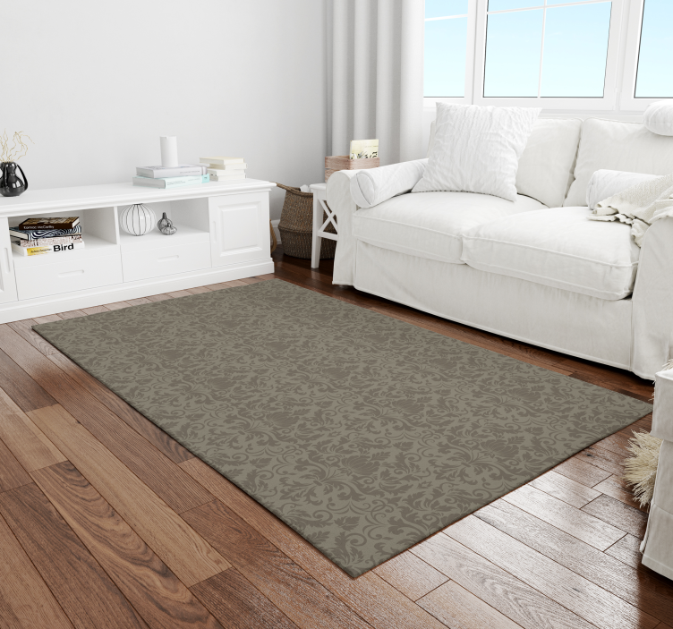 Elegant Baroque Pattern vintage rug - TenStickers