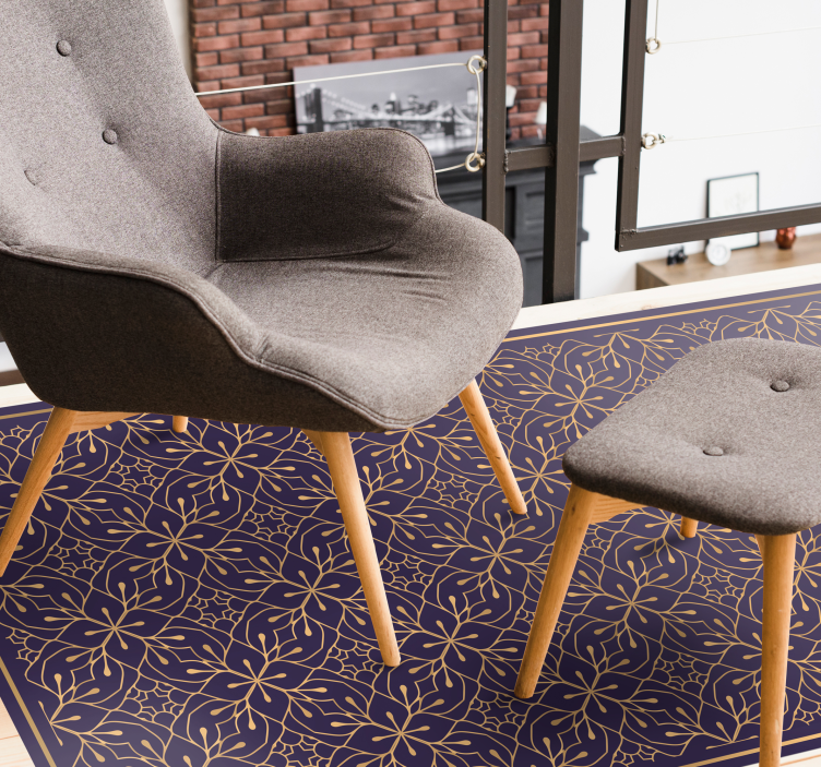 Vintage style vintage rug - TenStickers