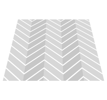 Herringbone light gray bathroom vinyl rug - TenStickers