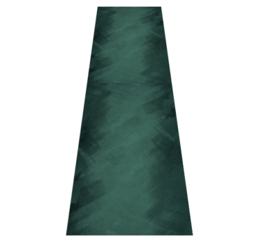 Bedroom vinyl rug rustic green retro style - TenStickers
