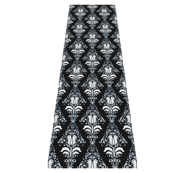 Bedroom vinyl rug in french provincial pattern - TenStickers