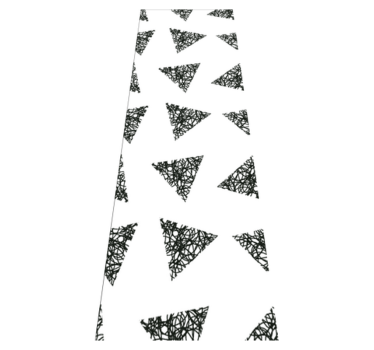 Bedroom vinyl rug with unique decay pattern - TenStickers