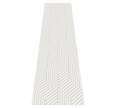 Bedroom vinyl rug with modern octagon designs - TenStickers