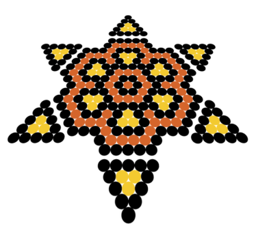 Sol huichol bedroom vinyl rug - TenStickers