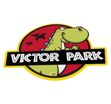 Personnalised Jurassic Park kids vinyl carpet - TenStickers