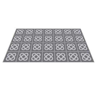 Carpet pvc panot barcelona mosaic - TenStickers