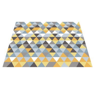 pastel color nordic style scandinavian vinyl rug - TenStickers