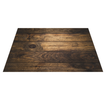 brown wooden planks vinyl rug - TenStickers