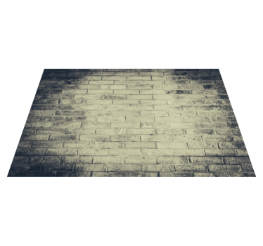 vintage stone effect vinyl rug - TenStickers