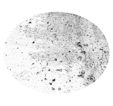 Splattered Circular Design textured vinyl rug - TenStickers