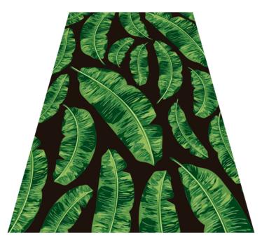Tropical leafs vinyl carpet - TenStickers