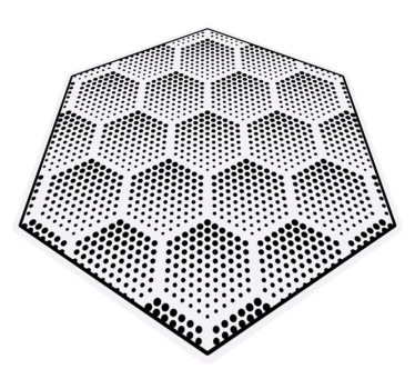 Dot Figures geometric carpets - TenStickers