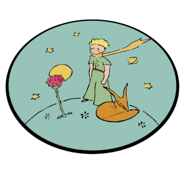 Storybook Character kids vinyl rug - TenStickers