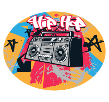 hip hop dancer bedroom carpet - TenStickers