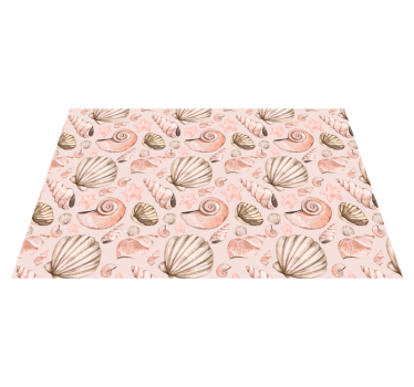 seashells animal mat - TenStickers