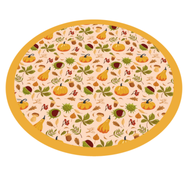 vinyl rug for kitchen autumn vibe wood effect vinyl flooring - TenStickers