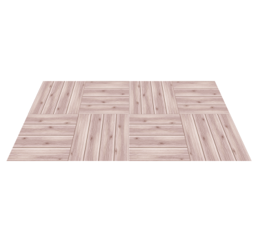 Wood grain pattern wood effect vinyl flooring - TenStickers