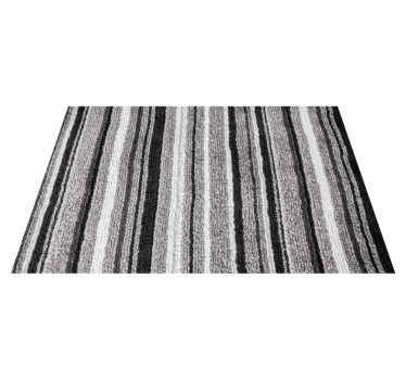 Elegant black and gray tones texture rug - TenStickers
