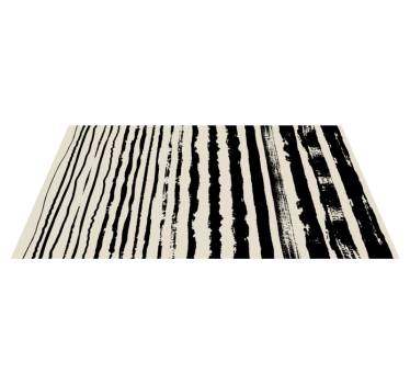 Crazy Stripes stripes rug - TenStickers