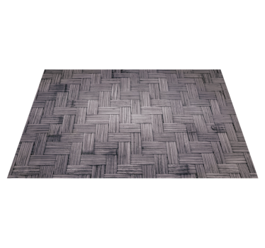Vinyl rug dark bamboo texture wood effect vinyl flooring - TenStickers