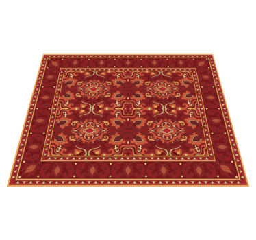 Old-school carpet retro rug - TenStickers