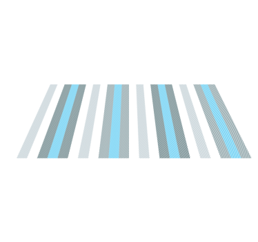 Vinyl rug striped navy blue tones vinyl rug - TenStickers