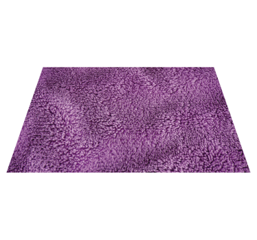 Textured vinyl rug in purple textured surface - TenStickers