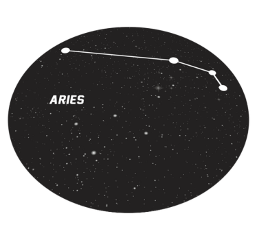 Zodiac sign Aries contemporary rugs - TenStickers