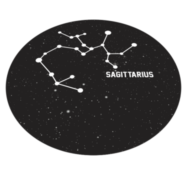 Zodiac sign Sagittarius contemporary rugs - TenStickers