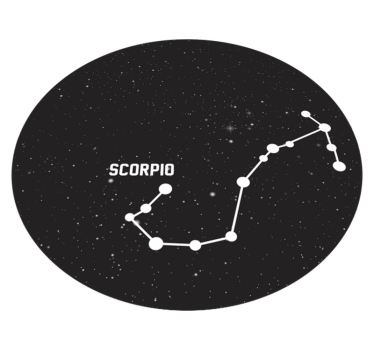 Zodiac sign Scorpio contemporary rugs - TenStickers