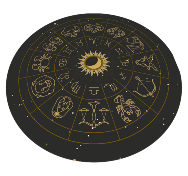 Mandala Zodiac signs  contemporary rugs - TenStickers
