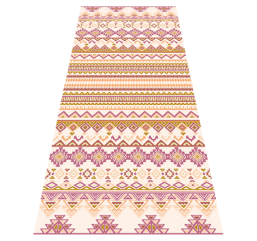 Boho style retro rug - TenStickers
