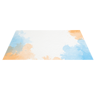 Watercolour sky contemporary rugs - TenStickers