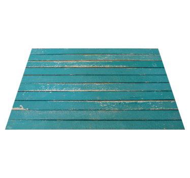 Old blue wood effect vinyl flooring - TenStickers