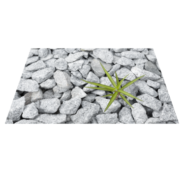 Stone Finished Surface stone effect vinyl rug - TenStickers
