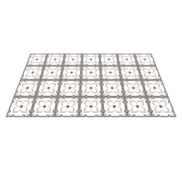 floor pink tile contemporary rugs - TenStickers