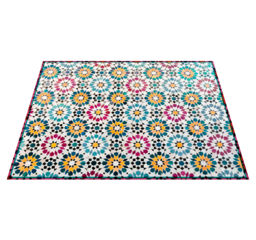 mediterranean  mosaic vinyl flooring - TenStickers