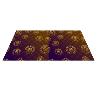 Multicolor elegant mandala mandala mat - TenStickers