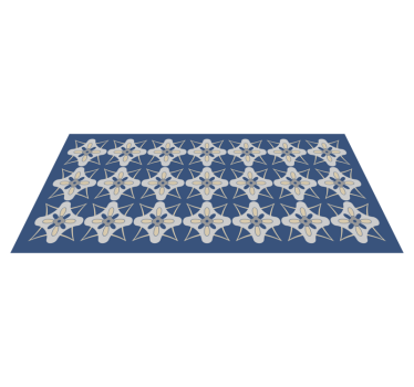 Eleanor mosaic vinyl flooring - TenStickers