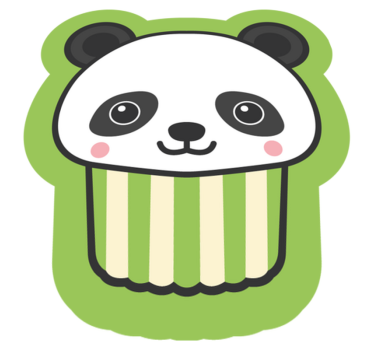 Anime happy Panda animal mat - TenStickers