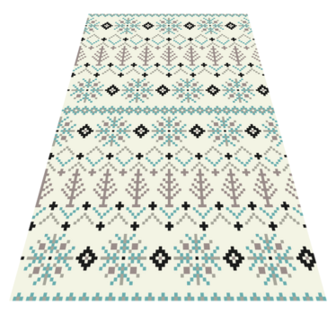 Traditional nordic design  nordic style rugs - TenStickers